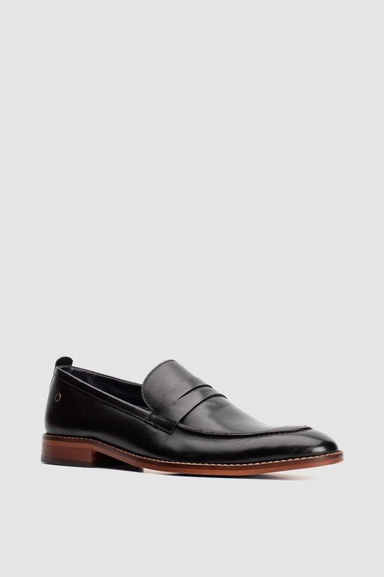 Base London 'Lens' Leather Loafers 2