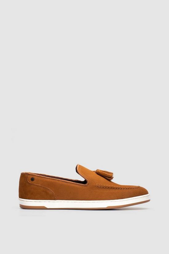 Base London 'Pogo' Suede Loafers 1