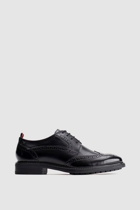 Base London 'Lennox' Leather Brogue Shoes 1