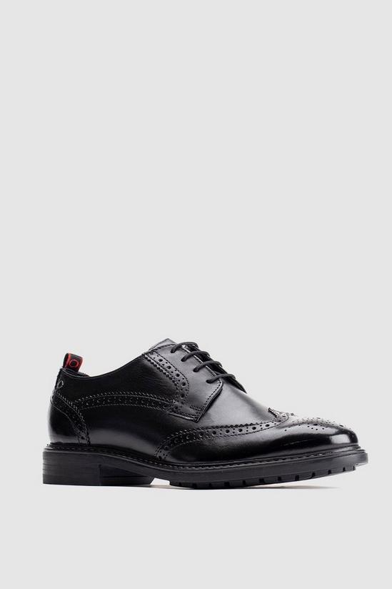 Base London 'Lennox' Leather Brogue Shoes 2