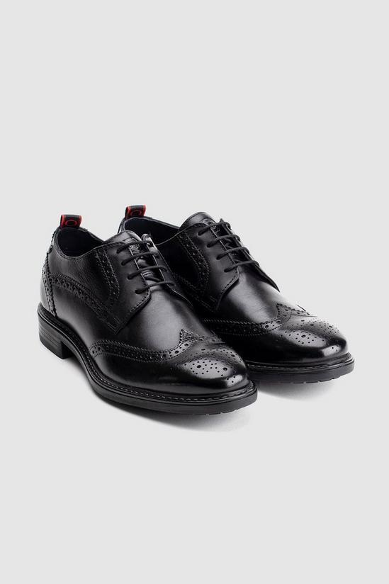 Base London 'Lennox' Leather Brogue Shoes 6
