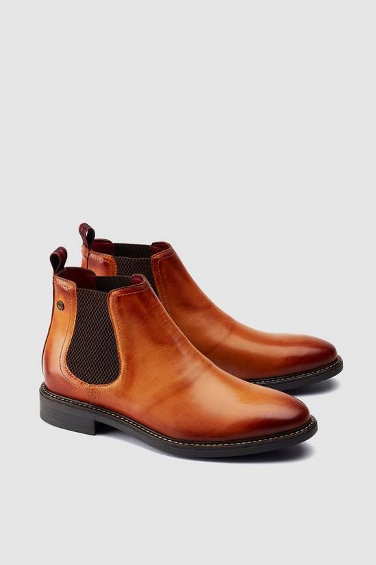 Base London 'Seymour' Leather Chelsea Boots 6
