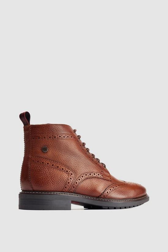 Base London 'Berkley' Leather Brogue Boots 3