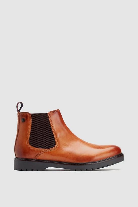 Base London 'Anvil' Leather Chelsea Boots 1