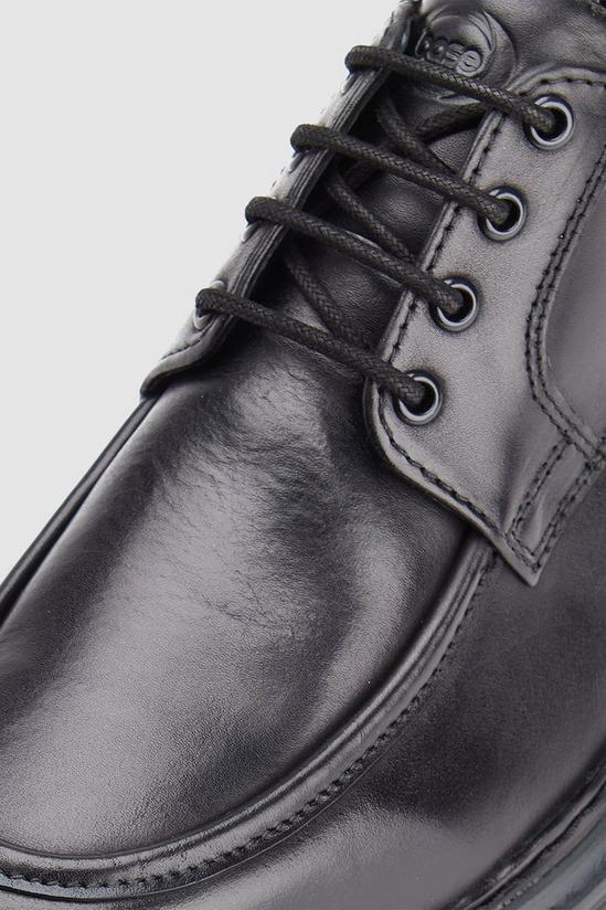 Base London 'Rene' Leather Moc Toe Shoes 6