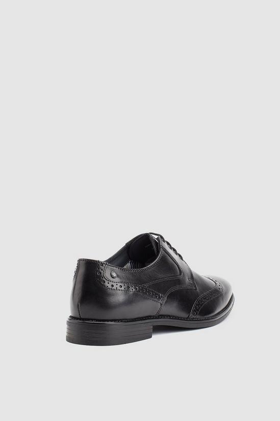 Base London 'Risco' Leather Brogue Shoes 3