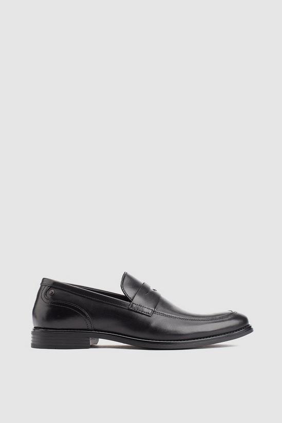 Base London 'Varone' Leather Penny Loafers 1