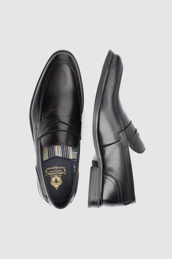 Base London 'Varone' Leather Penny Loafers 5