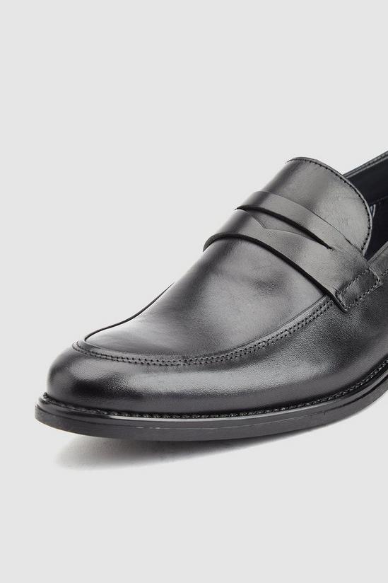 Base London 'Varone' Leather Penny Loafers 6