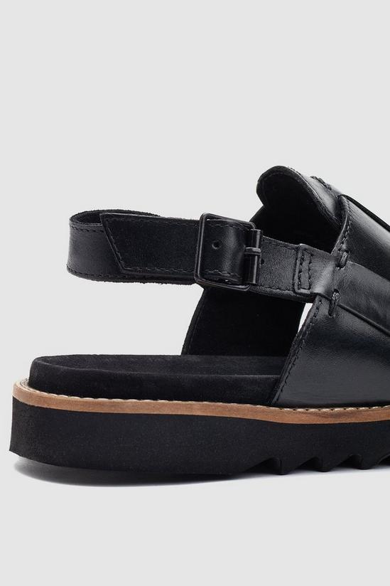 Base London 'Akai' Leather Sandal 6