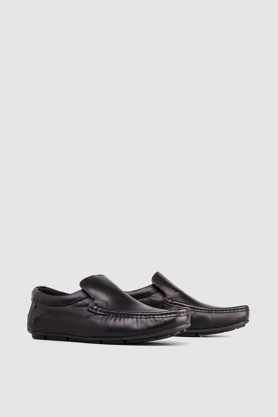 Base London 'Heritage' Leather Driving Loafers 2