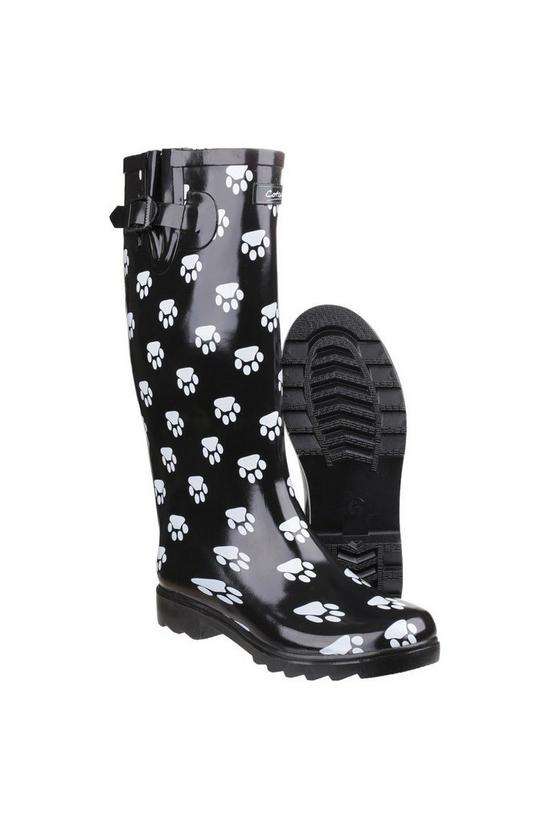 Cotswold 'Dog Paw' Rubber Wellington Boots 3