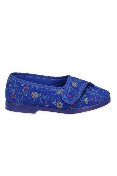 Wilma Wide Fit Slipper Slippers