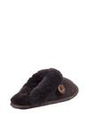Cotswold 'Lechlade' Leather Mule Ladies Slippers thumbnail 2