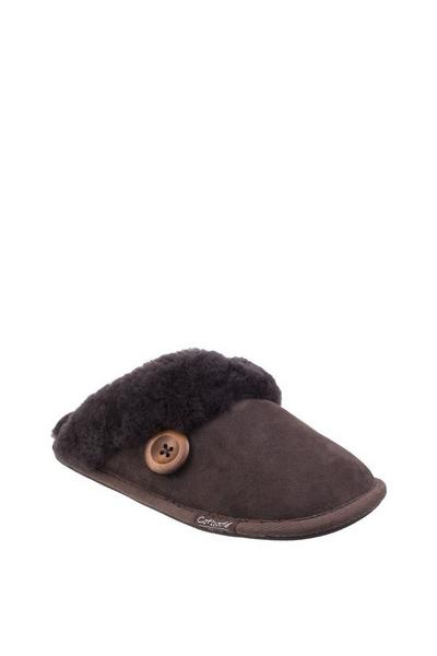 'Lechlade' Leather Mule Ladies Slippers