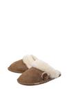 Cotswold 'Lechlade' Leather Mule Ladies Slippers thumbnail 5
