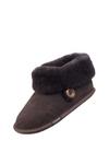 Cotswold 'Wotton' Leather Ladies Bootie Slippers thumbnail 6