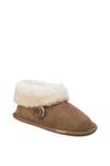 Cotswold 'Wotton' Leather Ladies Bootie Slippers thumbnail 1