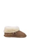 Cotswold 'Wotton' Leather Ladies Bootie Slippers thumbnail 4
