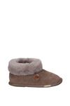 Cotswold 'Wotton' Leather Ladies Bootie Slippers thumbnail 4