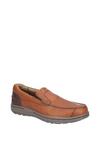 Hush Puppies 'Murphy Victory' Leather Slip On Shoes thumbnail 1