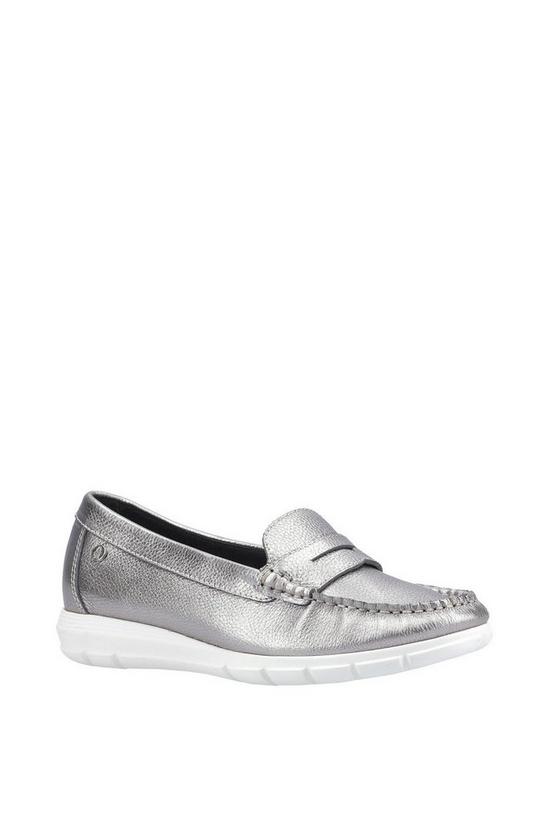 Hush Puppies 'Paige' Smooth Leather Slip On Shoes 1