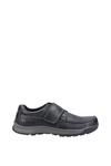 Hush Puppies 'Casper' Leather Touch Fastening Shoes thumbnail 4