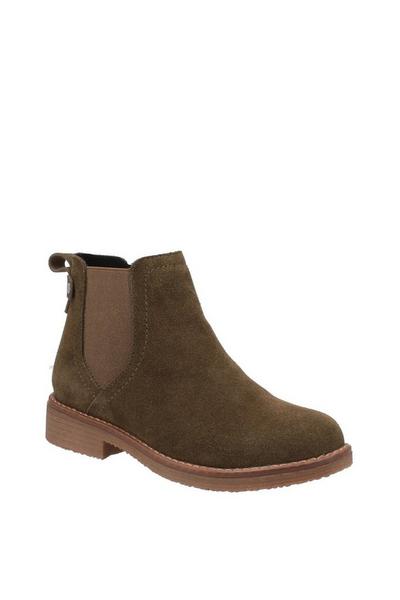 'Maddy' Suede Leather Ankle Boots