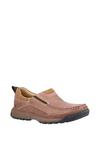 Hush Puppies 'Duncan' Leather and Suede Slip On Shoes thumbnail 1