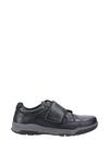 Hush Puppies 'Fabian' Smooth Leather Touch Fastening Shoes thumbnail 4