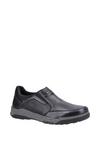 Hush Puppies 'Fletcher' Smooth Leather Slip On Shoes thumbnail 1