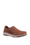 Hush Puppies 'Fletcher' Smooth Leather Slip On Shoes thumbnail 1