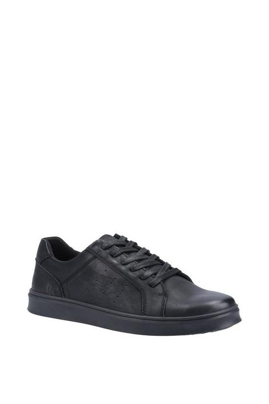 Hush Puppies 'Mason' Smooth Leather Lace Trainers 1