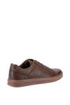 Hush Puppies 'Mason' Smooth Leather Lace Trainers thumbnail 2