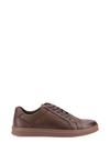 Hush Puppies 'Mason' Smooth Leather Lace Trainers thumbnail 4