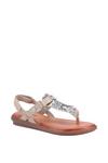Hush Puppies 'Norah' Smooth Leather Toe Post Sandals thumbnail 1