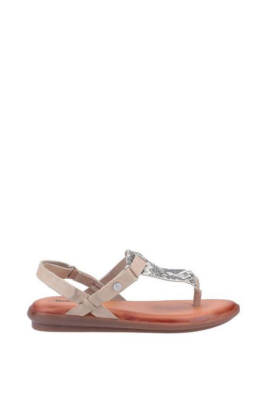 Hush Puppies 'Norah' Smooth Leather Toe Post Sandals 4