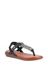 Hush Puppies 'Norah' Smooth Leather Toe Post Sandals thumbnail 1