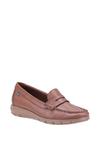 Hush Puppies 'Paige' Smooth Leather Slip On Shoes thumbnail 1