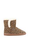 Hush Puppies 'Ashleigh' Suede and Faux Fur Bootie Slippers thumbnail 4