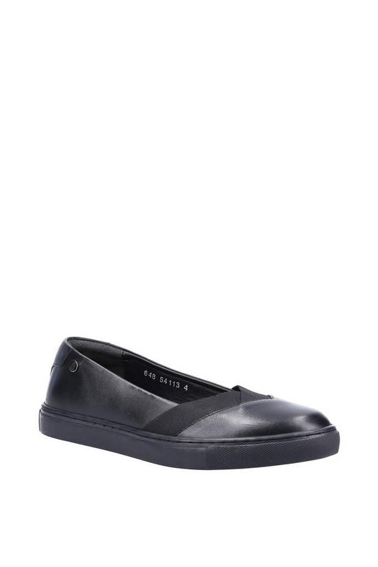 Hush Puppies 'Tiffany' Leather and Elastic Slip On Shoes 1