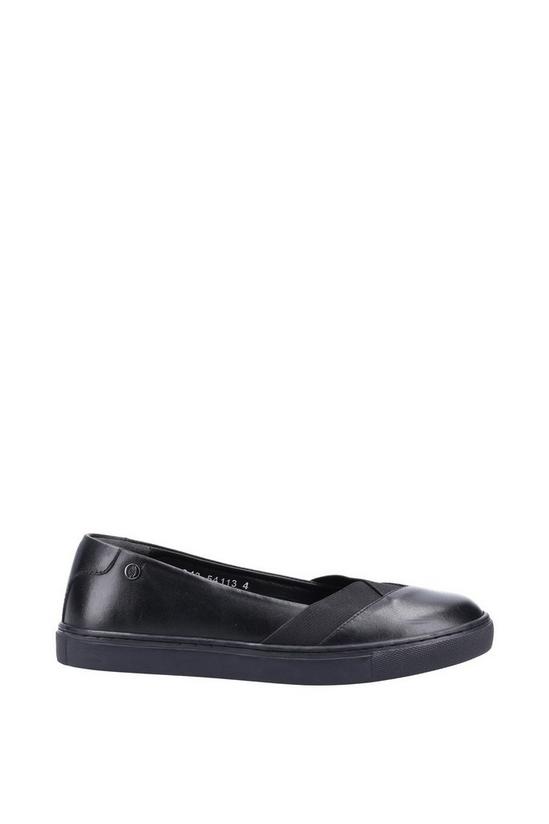 Hush Puppies 'Tiffany' Leather and Elastic Slip On Shoes 4