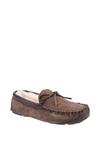 Cotswold 'Northwood' Leather Classic Slippers thumbnail 1