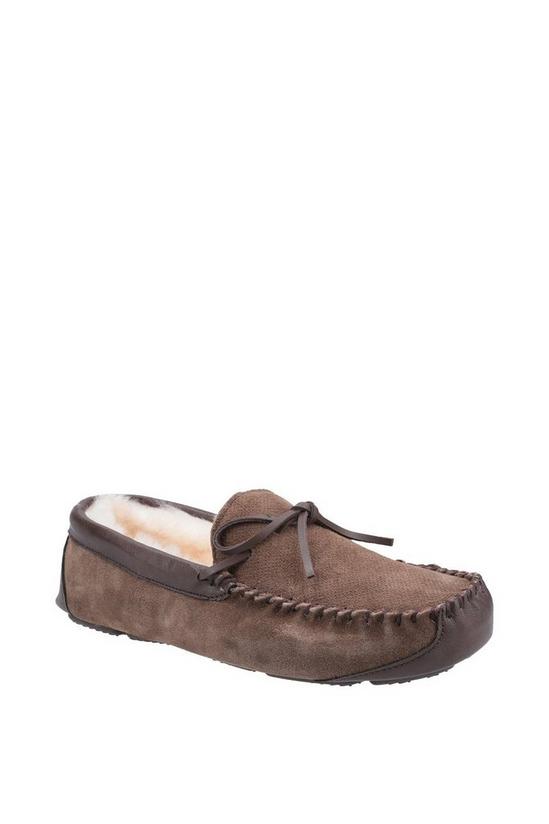 Cotswold 'Northwood' Leather Classic Slippers 1