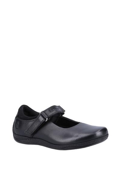 Black 'Marcie' Junior Non Patent Leather School Shoe