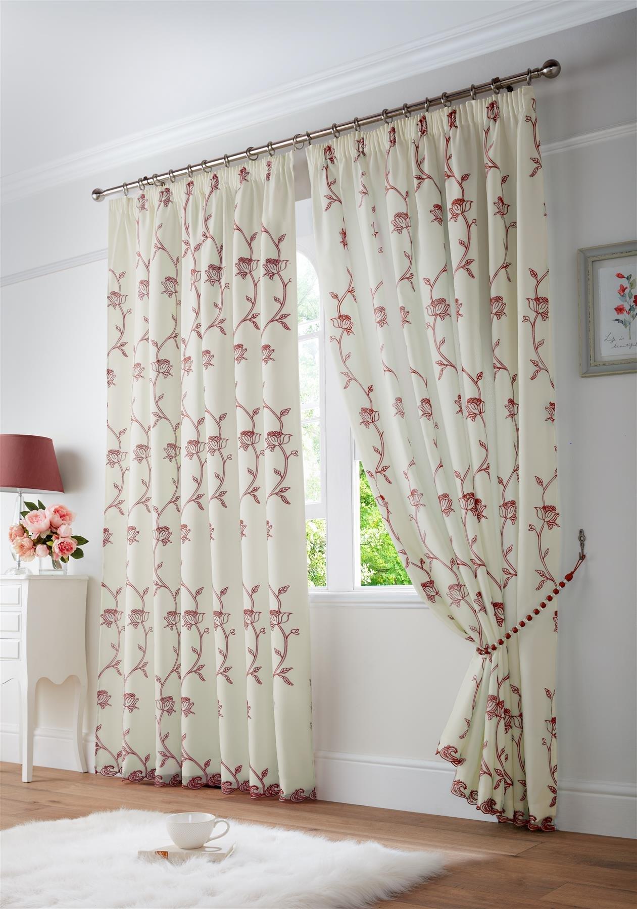 Exe Embroidery Voile Curtains