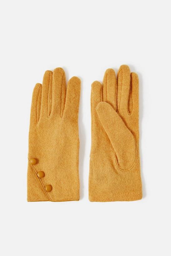 Accessorize Button Gloves 1