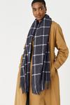 Accessorize 'Carter' Window Pane Check Blanket Scarf thumbnail 2
