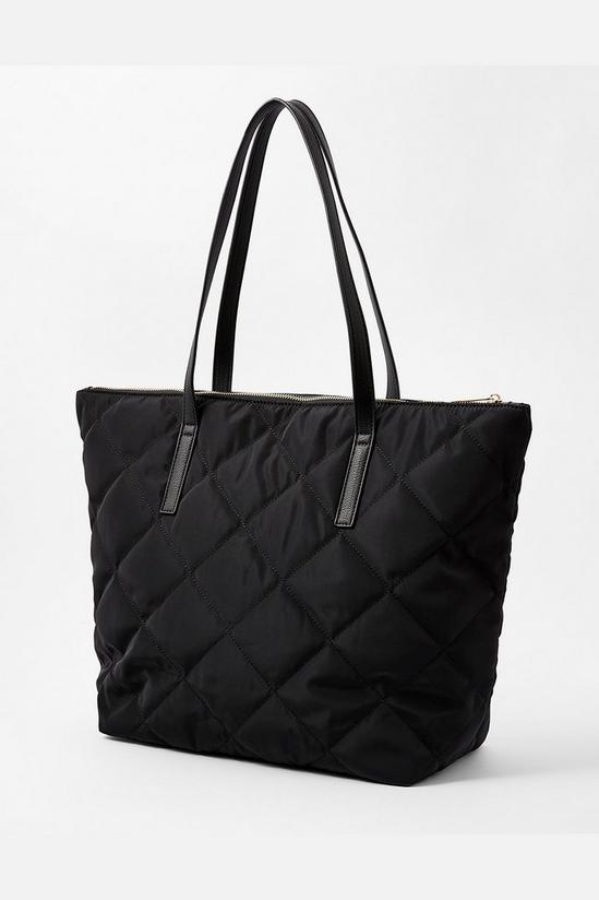 Accessorize 'Tilly' Quilted Tote Bag 4