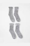 Accessorize Fluffy Chenille Cosy Sock Multipack thumbnail 1
